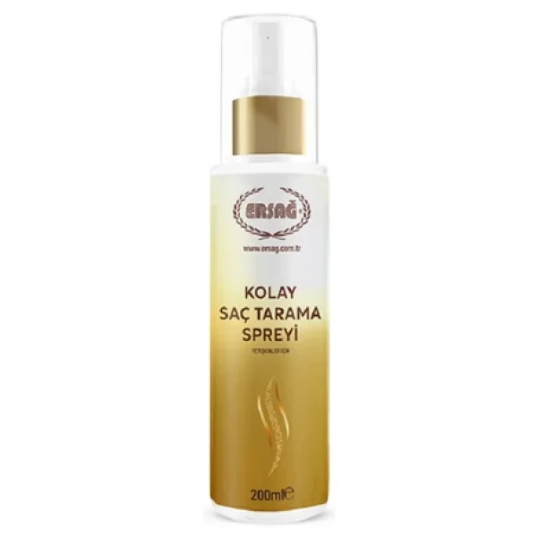 Ersağ Yetişkinler için Kolay Saç Tarama Spreyi 200 ml - Görsel 5