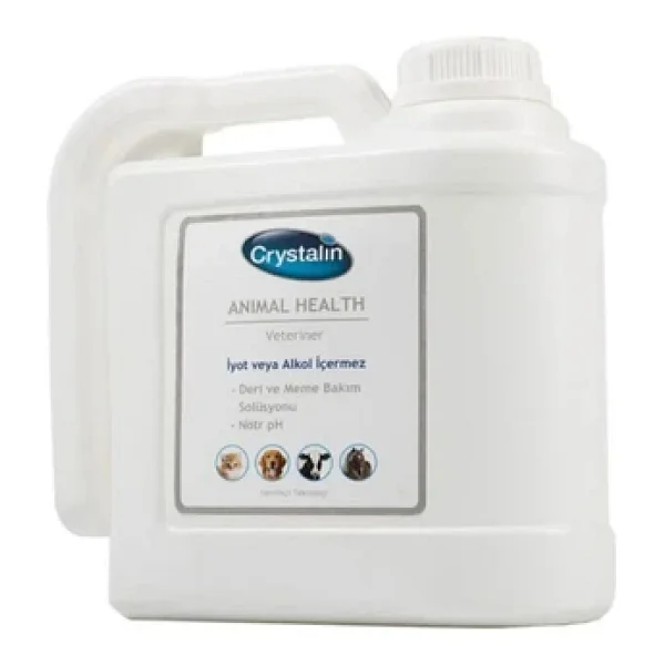 Crystalin Animal Health 5 Lt (HAYVAN YARA BAKIM SOLÜSYONU) - Görsel 4