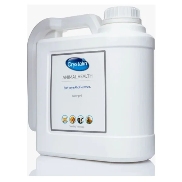 Crystalin Animal Health 5 Lt (HAYVAN YARA BAKIM SOLÜSYONU) - Görsel 6