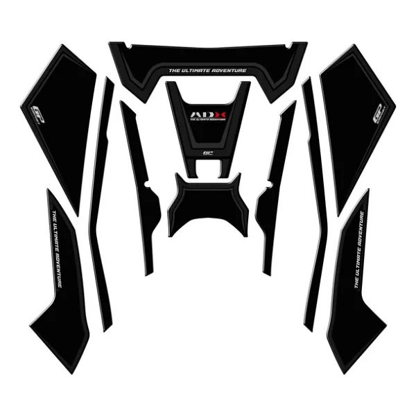 Gp Kompozit Sym Adx 125 2023-2024 Uyumlu Tank Pad Seti Siyah - Görsel 2