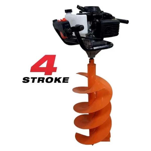 Tomking EA144P 25 cm 4 Hp Benzinli Toprak Burgu Makinesi - Görsel 3