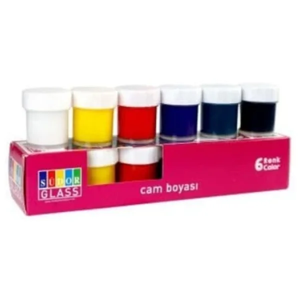 Südor 321S Cam Boyası Su Bazlı 15 Ml 6 Renk - Görsel 2