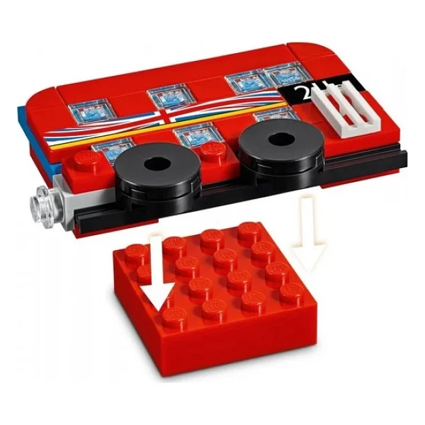 Lego London Bus Magnet 853914 - Görsel 6