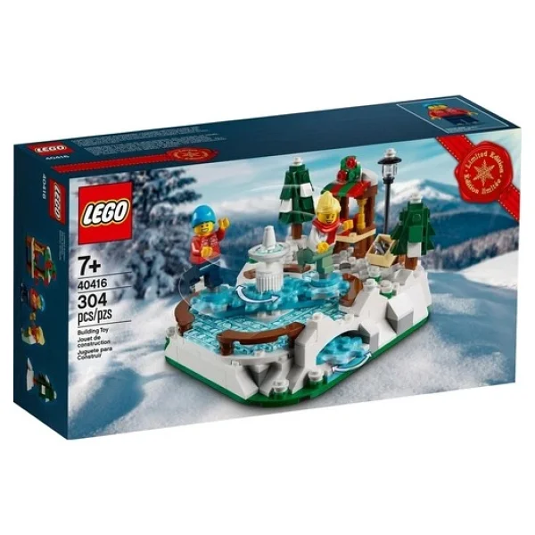 Lego 40416 Seasonal Ice Skating Rink - Görsel 6