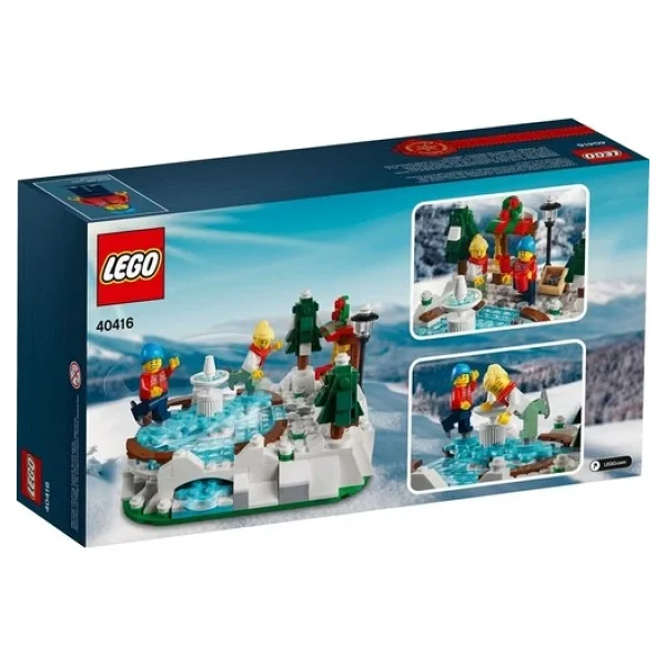 Lego 40416 Seasonal Ice Skating Rink - Görsel 7
