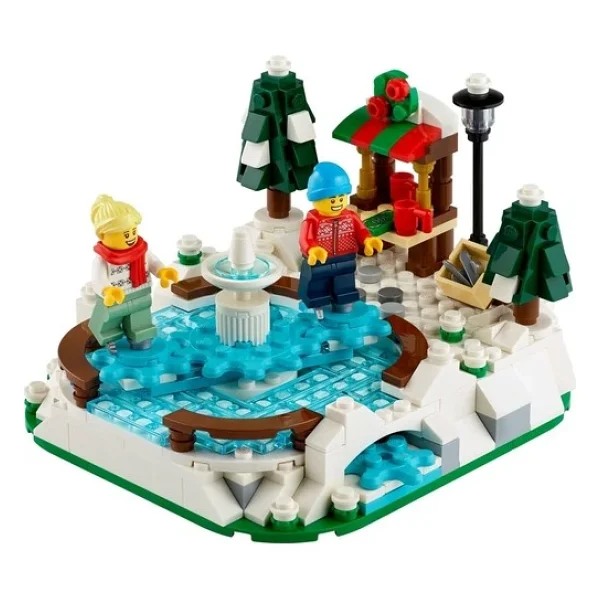 Lego 40416 Seasonal Ice Skating Rink - Görsel 5