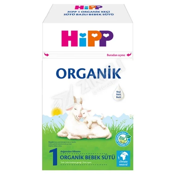 Hipp Organik 1 Keçi Sütü Bazlı Bebek Sütü 400 gr 5 Adet - Görsel 3
