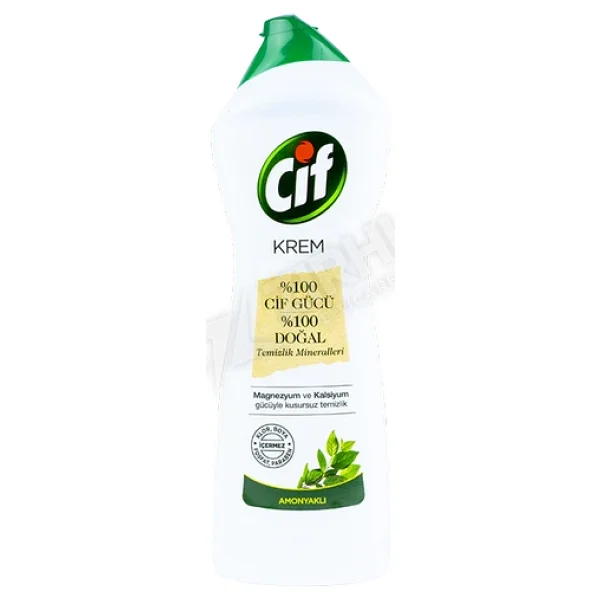 Cif Cleanboost Krem Temizleyici Amonyak 750 ml 4'lü - Görsel 4