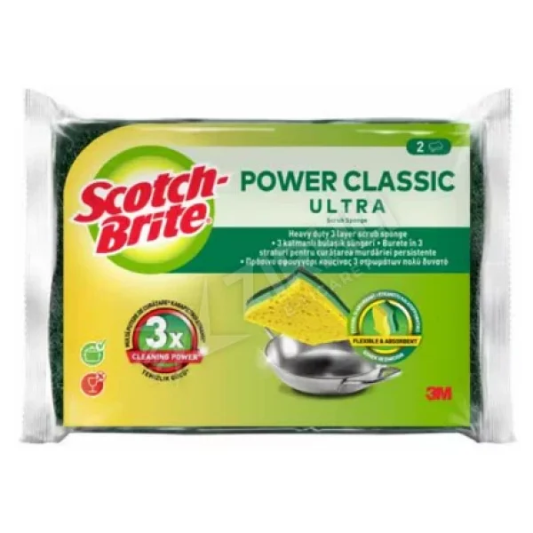 Scotch Brite Klasik Ultra Sünger 2'li - Görsel 3