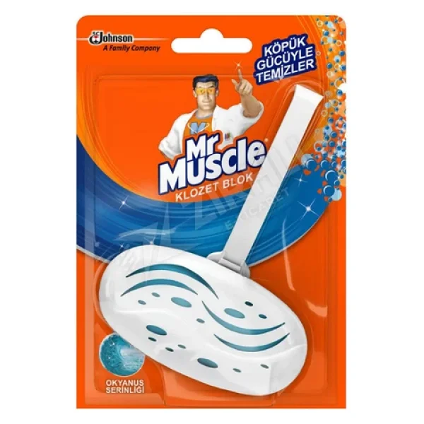 Mr. Muscle Okyanus Serinliği Klozet Blok Koku Giderici - Görsel 5