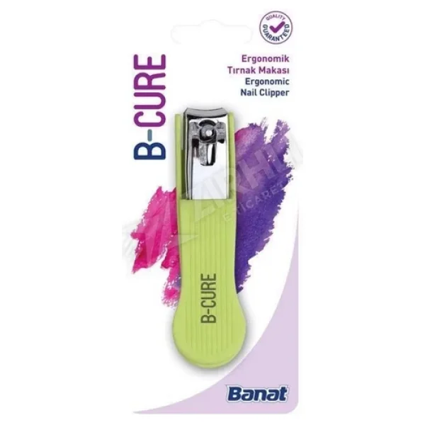 Banat B-Cure Ergonomik Tırnak Makası - Görsel 3