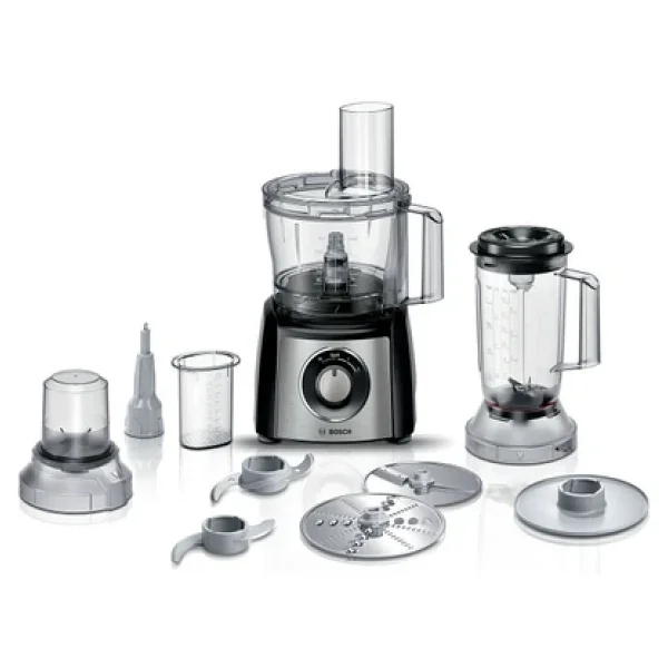 Bosch 50 Fonksiyonlu Hamur Yoğurma Smoothie Rende Öğütücü Doğrayıcı Hepsi Bir Arada Mutfak Robotu - Görsel 7