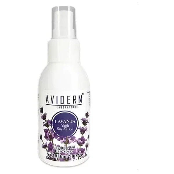 Aviderm Bit Kovucu Lavanta Yağlı Saç Spreyi 100 ML - Görsel 3