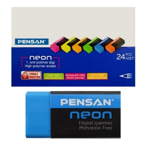 Pensan Silgi Neon 24 Lü Pss-24p - Görsel 4