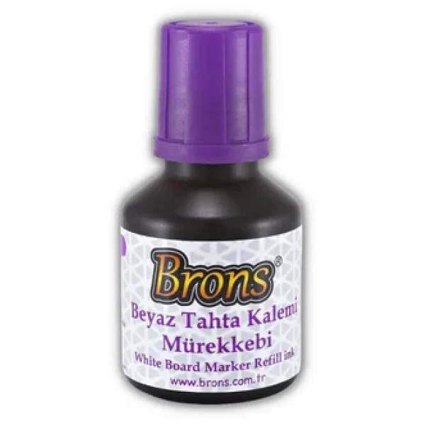 Brons 30 ml Mor Tahta Kalem Mürekkebi - Görsel 7