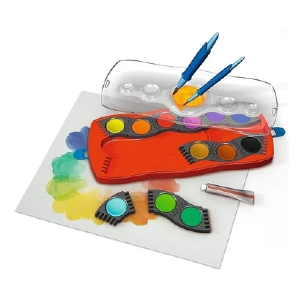 Faber-Castell Değiştirilebilir Tablet 12'li Sulu Boya - Görsel 7