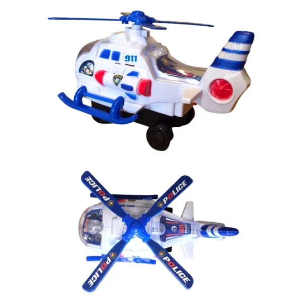 Oyuncak Polis Helikopteri: Işıklı, Sesli Ve Hareketli Görev Başında! - Görsel 6