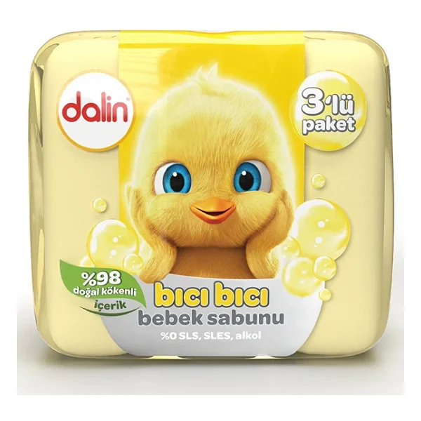 5 Adet Dalin Bebek Sabunu 3 x 75 gr - Görsel 3