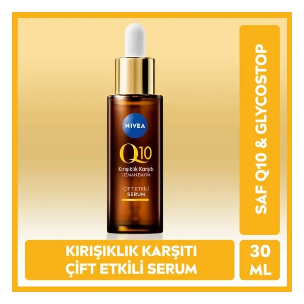 NIVEA Q10 Kırışıklık Karşıtı Çift Etkili Serum 30ml X 3 ADET - Görsel 5