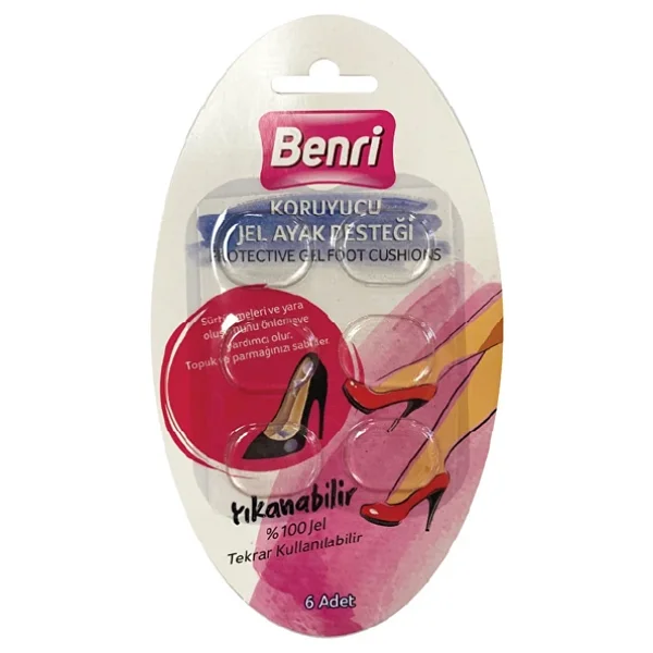 Benri Koruyucu Jel Ayak Pedi 6 Adet - Görsel 2