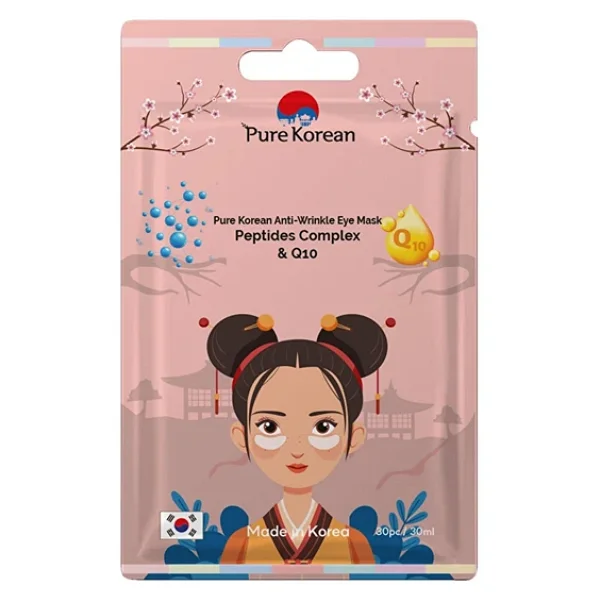 Pure Korean Peptides Complex & Q10 Kırışıklık Karşıtı Göz Maskesi - Görsel 2