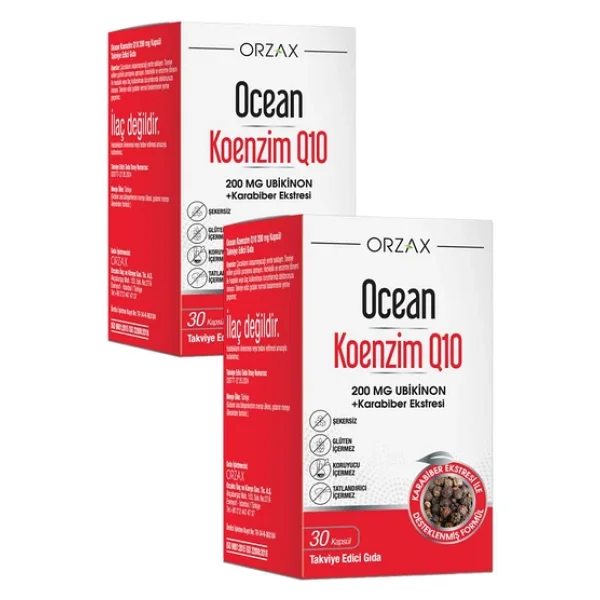Ocean Koenzim Q10 200 Mg 30 Kapsül 2 Adet - Görsel 4