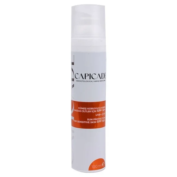 Capicade Hassas Ciltler için 100 ml 50 Faktör Güneş Kremi - Görsel 3