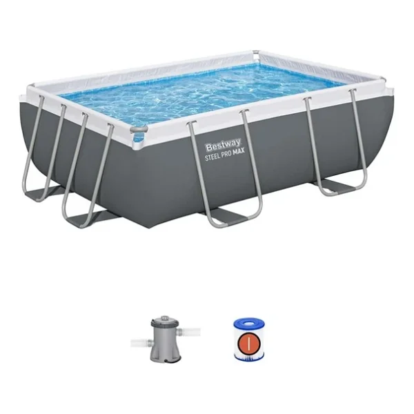 Bestway 56629 282x196x84 cm Dikdörtgen Prefabrik Havuz - Görsel 8