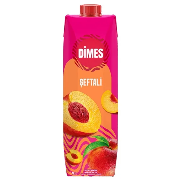 Dimes Şeftali Meyve Suyu 1 Lt x 6 Adet - Görsel 6