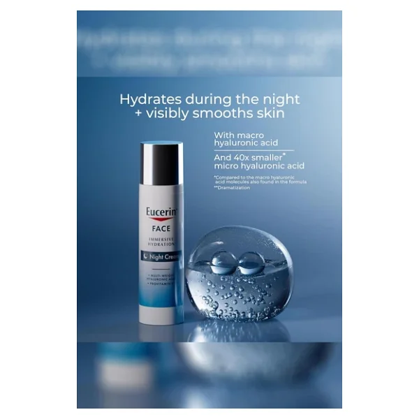 Eucerin Immersive Hydration Nemlendirici Gece Kremi 71Gr - Görsel 9