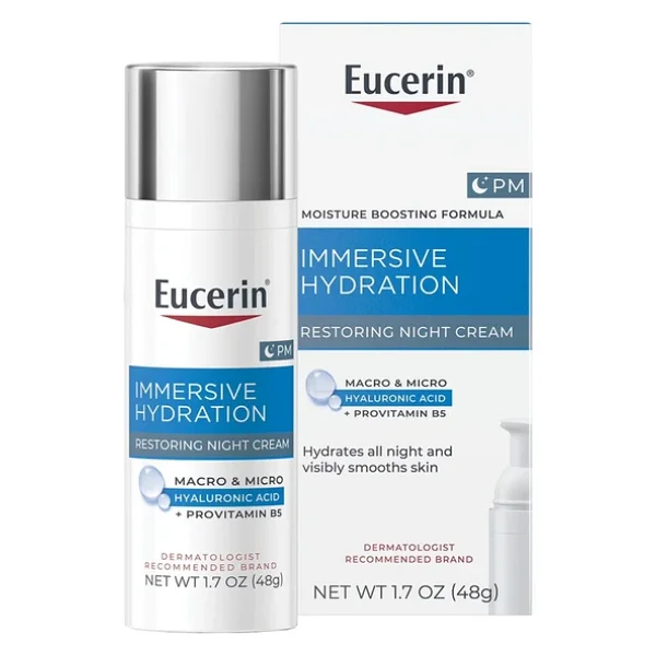 Eucerin Immersive Hydration Nemlendirici Gece Kremi 48Gr - Görsel 3