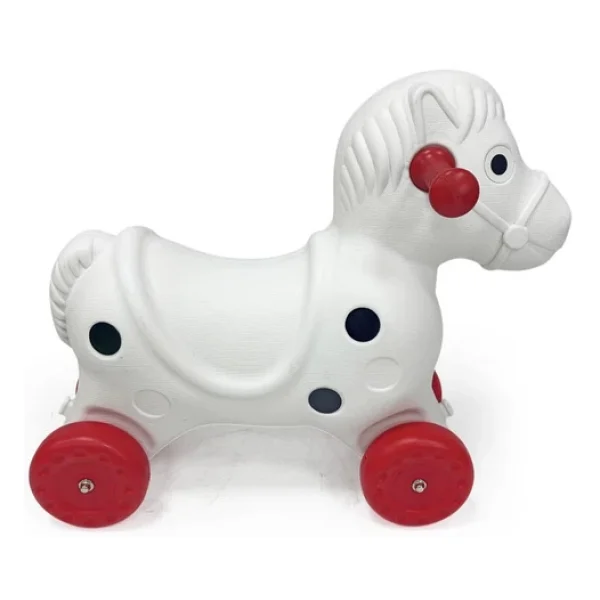 Tıfıl Toys Dıgıdık Eğitici 2'si 1 Arada Tekerlekli ve Sallanan Taşınabilir Eğlenceli Oyuncak At - Görsel 6
