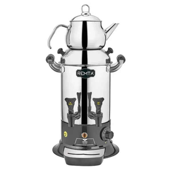 Remta R25 Çift Demlikli Mini 40 Bardak 5 lt Semaver - Görsel 5