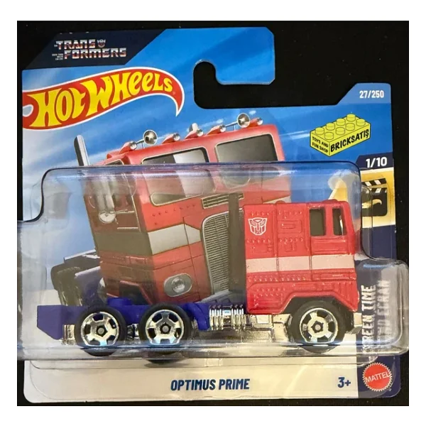 Hot Wheels Screen Time Transformers Optimus Prime JJJ00 - Görsel 5