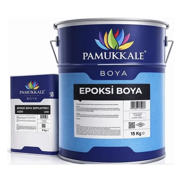 Pamukkale 4200 Epoksi Boya 18 Kg Ral 5017 Boncuk Mavi - Görsel 5