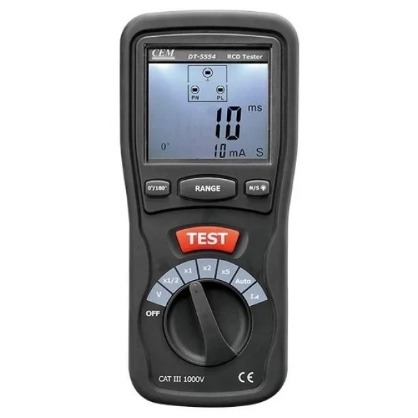 Dt-5554 Kaçak Akım Röle Rcd Test Cihazı - Görsel 3