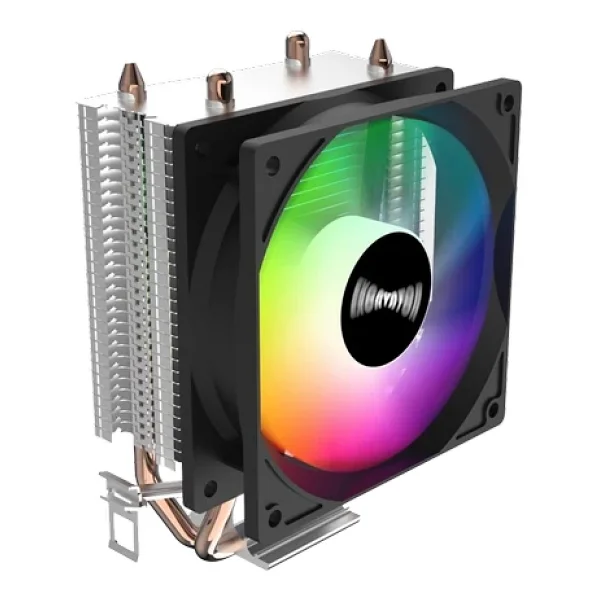 Excavator V90 9cm Rgb Kule Tipi Siyah İşlemci Soğutucu - Görsel 4