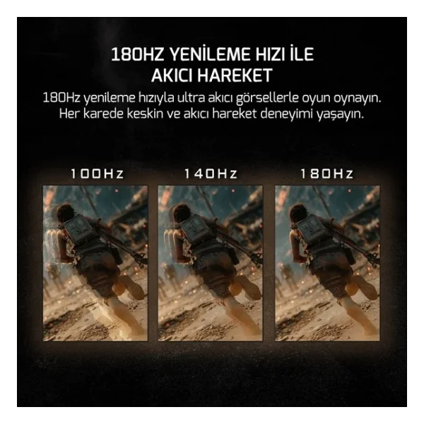 Gamepower Kaze Q80 27'' 0.5 ms 2K IPS 180 Hz Oyuncu Monitörü - Görsel 2