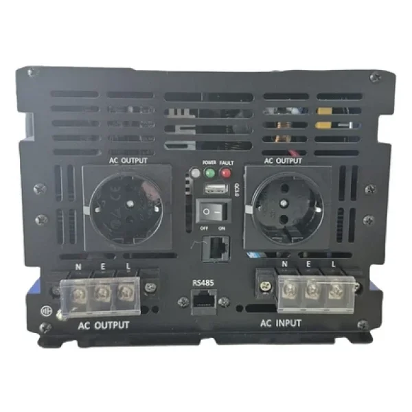 6000 Watt 12 Volt Ups (Şebeke Şarjlı) Tam Sinüs İnverter - Görsel 3