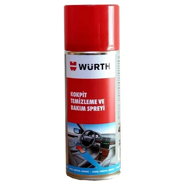 Würth 400 ml Torpido Temizleme ve Bakım Spreyi - Görsel 4