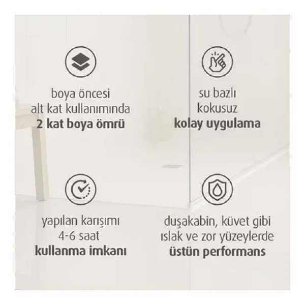 Bianca Liquid Diamond (Sıvı Elmas) Parlak Su Bazlı Vernik 600 Ml Çok Renkli - Görsel 2