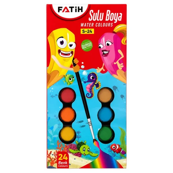 Fatih S-24 24'lü Sulu Boya - Görsel 3