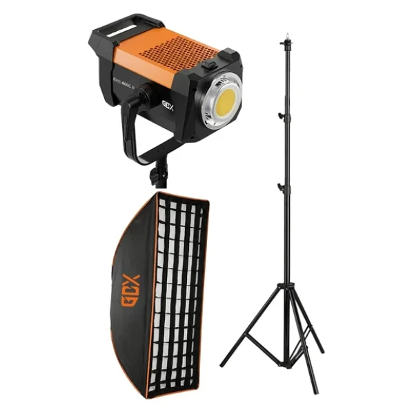 GDX EXC-600C II Bi-Color COB Video LED Tekli Işık Seti - Görsel 5