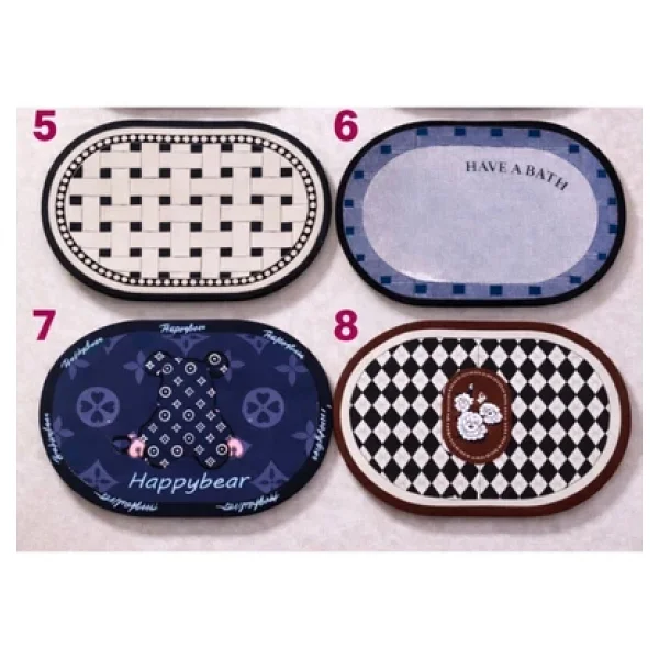 Aşkana 2'li Sihirli Paspas,Su Emici, Kaymaz Tabanlı, Banyo,Duş,Mutfak,Lavabo,Balkon Kapısı (57,5x38 cmX 2) - Görsel 7