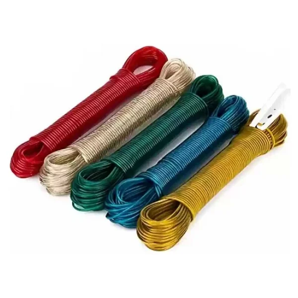 Pvc Kaplama 20 Metre Celik Camasir Ipi 12 Adet - Görsel 5