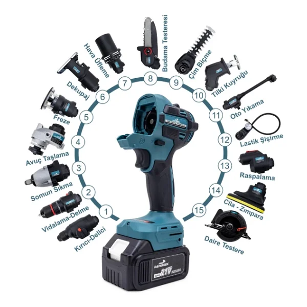 Dawreek Çok Amaçlı Makine Mk16 - Görsel 4