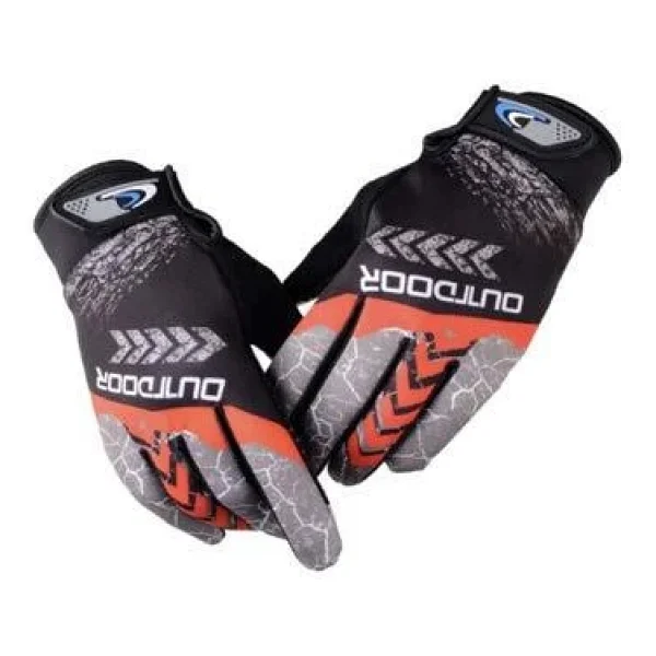 Outdoor Mtb Mevsimlik Tam Parmak Bisiklet Eldiveni Large Eldiven - Görsel 3
