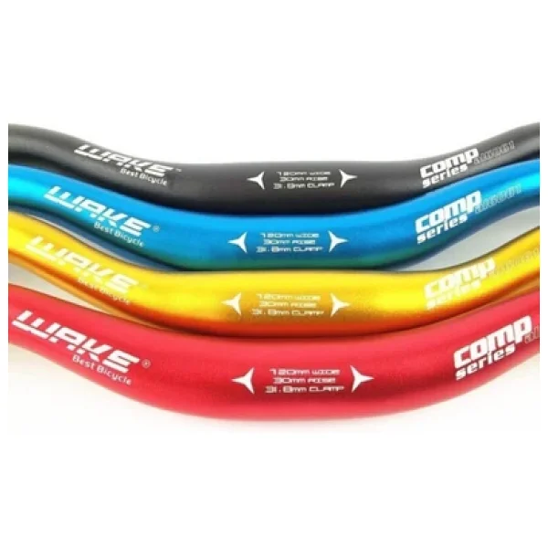 Wake Alüminyum MAVİ 31.8 780mm Riser Mtb Gidon bisiklet gidon - Görsel 5