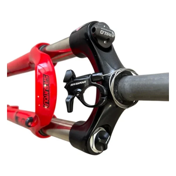 Sr Suntour Xcr32 29"Jant Havalı Gidondan Kilitlenebilir Bisiklet Maşası Kırmızı 1-1/8 Maşa Disk Fren - Görsel 6