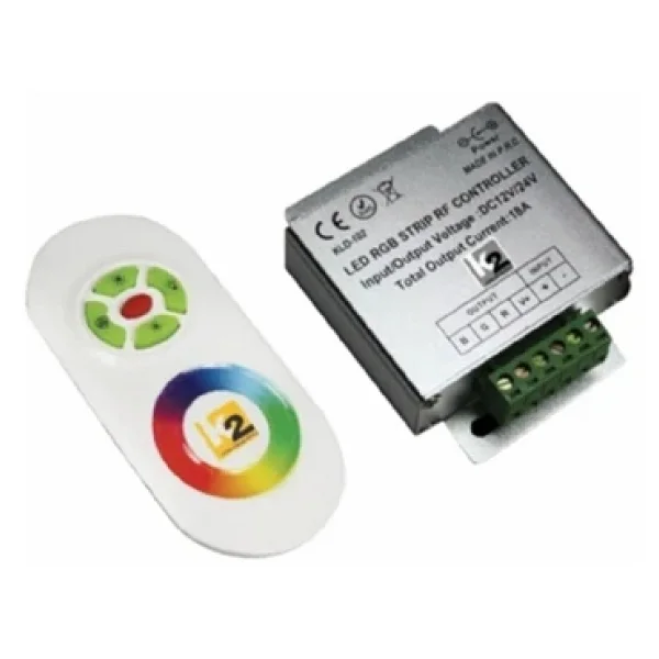 Kendal K2 216w 12v 18a Uzaktan Kumandalı Rgb Led Kontrol Paneli Kld102 - Görsel 3
